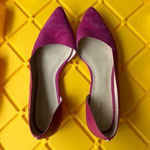 Women’s pink dress flats